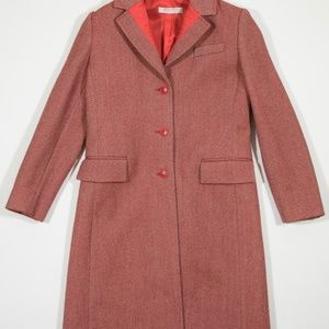MIU MIU by Prada -Virgin Wool Single Breasted Coat